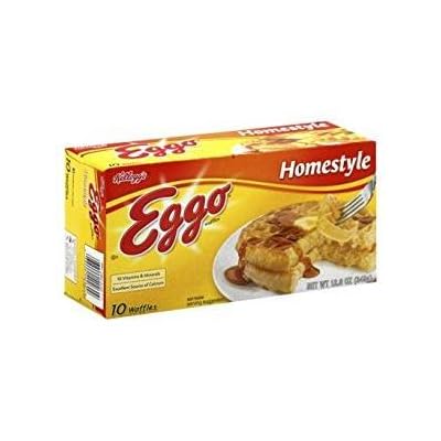EGGO WAFFLES HOMESTYLE 10 CT 12.3 OZ PACK OF 3