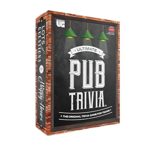 Funskool Ultimate Pub Trivia, Strategy Game, Card Game, Board Game for Kids, Adults, Families, Educational, Fun, 4+ Players, Family Fun, Activity Toy for Childrens, Gift Set for Kid, Ages 12+ Years