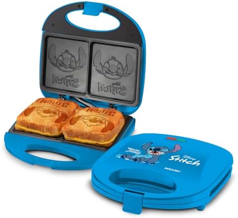 Sanduicheira Elétrica Mallory Stitch – Placas com Design Exclusiv...