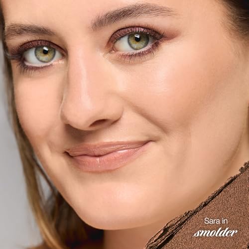 Image of tarte smolderEYES shadow liner - Multi-Use Waterproof Makeup Doubles as Eyeliner & Cream Eyeshadow with Smudger Applicator, Blendable Lazy Girl Hack, Vegan & Cruelty-Free, full size