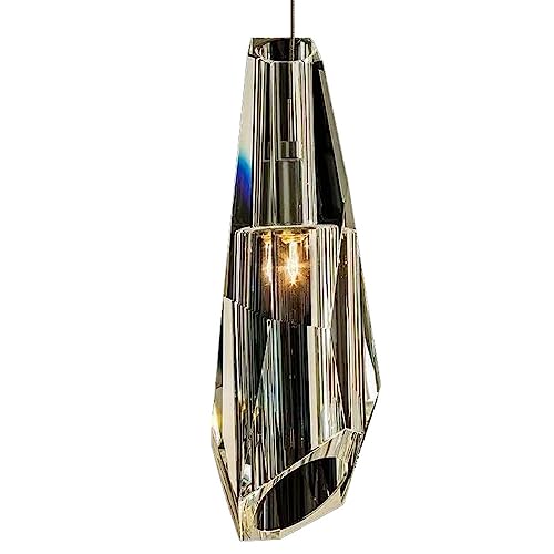 Lampe suspendue en verre pour cuisine et couloir moderne