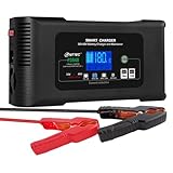 HTRC 36Volt Golf cart Charger Car Battery Charger Trickle Charger 36V 18Amp 48V 13Amp Battery Charger for EZGO TXT/Medalist Car, Boat, Lithium,LiFePO4,Lead-Acid AGM/Gel/SLA Battery Charger