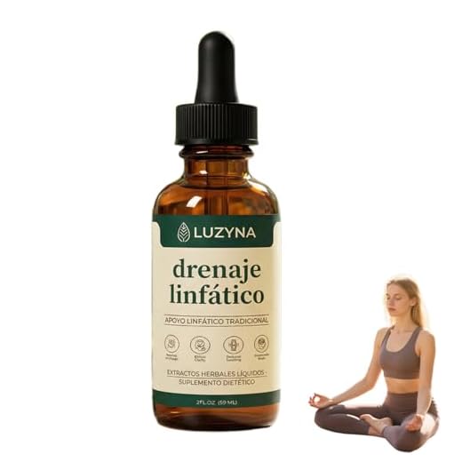 Luzyna Drenaje Linfatico Gotas, 2026 Nuevas Gotas de Drenaje Linfático para Piernas y Abdomen, Naturales a Base de Hierbas, para hombres y mujeres (1)