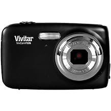 Vivitar VF126 14.1 MP Digital Camera with 1.8-Inch LCD Screen and Anti-Shake/Face Detection - Black
