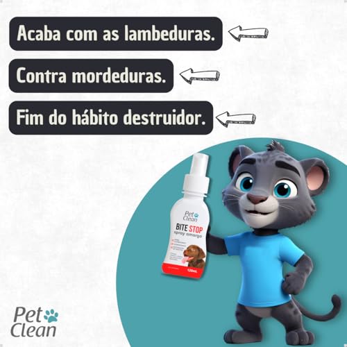 Kit Adestramento Educador Bite Stop 120ml Anti Mordida + Adestrador Sanitário Xixi Stop 500ml Não Po
