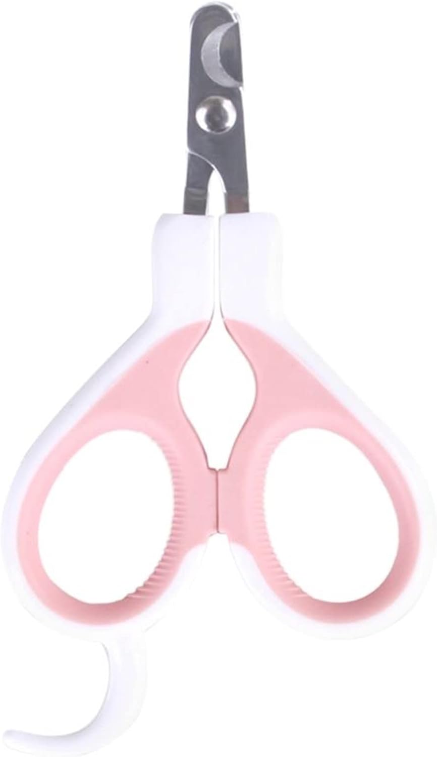 Pet Nail Scissors Portable Pet Nail Claw Cutter Toe Care Stainless Steel Grooming Scissors Cats Dog Nail Claw Clipper Trimmer Grooming Supply(Green)