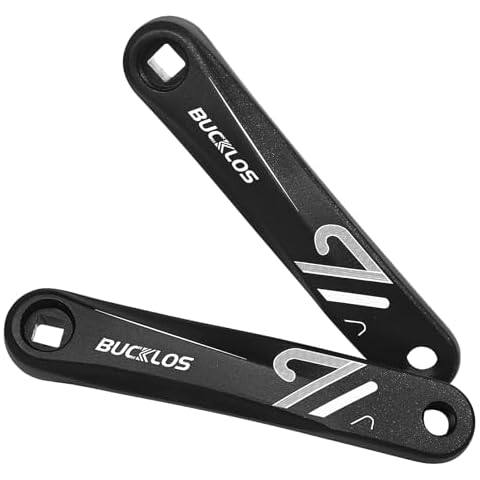 BUCKLOS Aluminum Crank Arm Set Cover