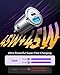 90W USB C Car Charger, PD45W & QC45W Super Fast Type C Car Charger [All Metal & Mini], Cigarette Lighter USB Charger Car Fast Charing for iPhone 16/15/14 Pro Max, Samsung Galaxy S24/23/22, Macbook Air