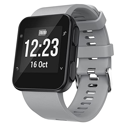 ACTECH Bransoletka kompatybilna z Garmin Forerunner 35 / Garmin Forerunner 30 / Garmin Forerunner 35J/Garmin ForeAthlete 35J, silikonowy pasek zapasowy