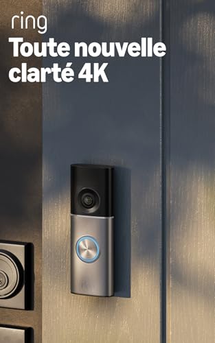 Sonnette Ring Wired Doorbell Pro 3rd Gen Wi Fi et filaire avec caméra extérieur - vue 7