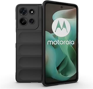 جراب متوافق مع موتورولا موتو G75 حمايه كامله من صدمات ماجيك شيلد مع حمايه للكاميرات من خامه السيلكون المقوي و مبطن من داخل-اسود