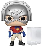 Suicide Squad – Peacemaker Funko Pop! Figura de vinilo (conjunto con funda protectora compatible Pop...