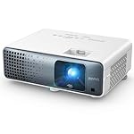 BenQ TK710 4K HDR Laser 3200lm Movie and Gaming Projector with 4ms Response Time, 240Hz Refresh Rate, HDR10 & HLG, ARC/eARC Support, Vertical Lens Shift, 3D Keystone, 1.3x Zoom, HDR Game Modes