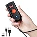Produktbild Tera Mini 2D QR Bluetooth Barcode Scanner Wireless Portable 1D USB Wired Bar Code Reader 3 in 1 (2.4G Wireless & USB Wired & Bluetooth) Pocket Barcode Reader, 1100D