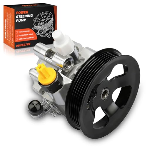 DRIVESTAR 21-5345 Power Steering Pump, 2003-2008 for Toyota Corolla Matrix, for Pontiac Vibe, 1.8L