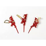 ケーキピック 森の小人 3人セット クリスマス FBAYK06AS-3