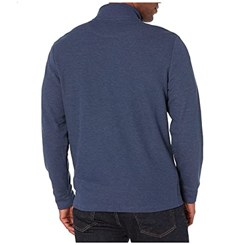 Vineyard Vines Mens Saltwater 1/4-Zip Pullover, Blue Depth, Large Us #TOP1