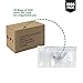 3 X 3 inches, 2 Mil Clear Reclosable Zip Bags, Case of 1000 GPI Brand
