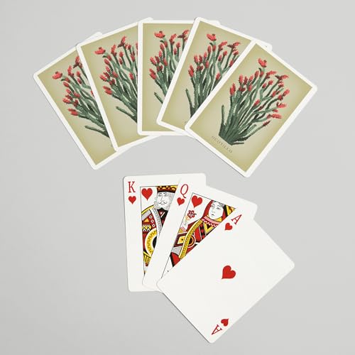 Lantern Press Ocotillo, 52 cartas tamaño póker miniatura 7