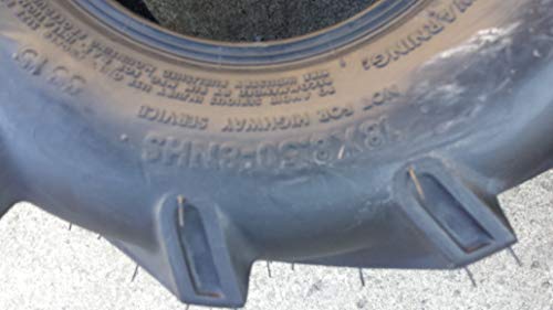 OTR LAWN TRAC Two 18X8.50-8 18X850-8 Bar Lug Tires 4 ply Rated Heavy Duty