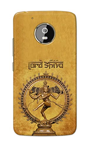 Image of PRINTFIDAA Lord Shiva As Nataraj Printed Designer Hard Case for Motorola Moto G5 Plus (5.2 inch), XT1684, XT1685, XT1687 Back Cover -(e) RPM1004