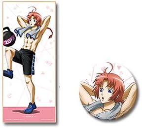 Amazon 一番くじ 銀魂 筋トレはほどほどに 神威 2点セット 色紙 缶バッジ アニメ 萌えグッズ 通販