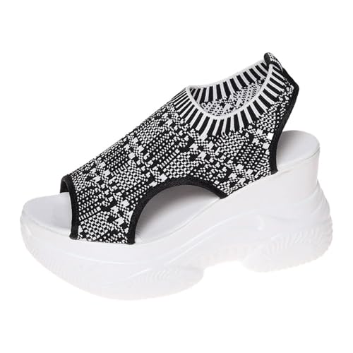 Genérico Sandalias Mujer Verano Chanclas Cómoda Antideslizantes Zapatos de Verano Clásicas Transpirable Zapatos Sandalias Planas para Caminar