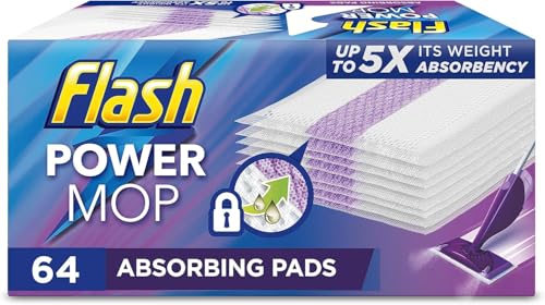 Flash PowerMop Refill Pads 16ct Lightweight