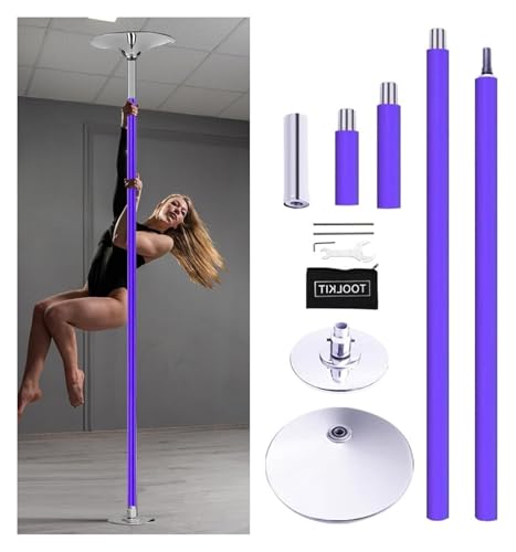 Bâton de danse réglable sans percer pour plafond barre de sport sans traces