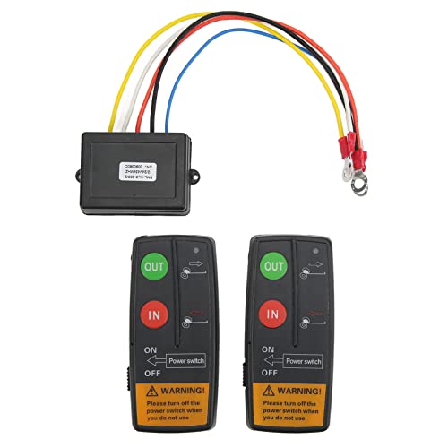 Télécommande de treuil électrique 12/24V kit 434 MHz pour camion benne et ATV