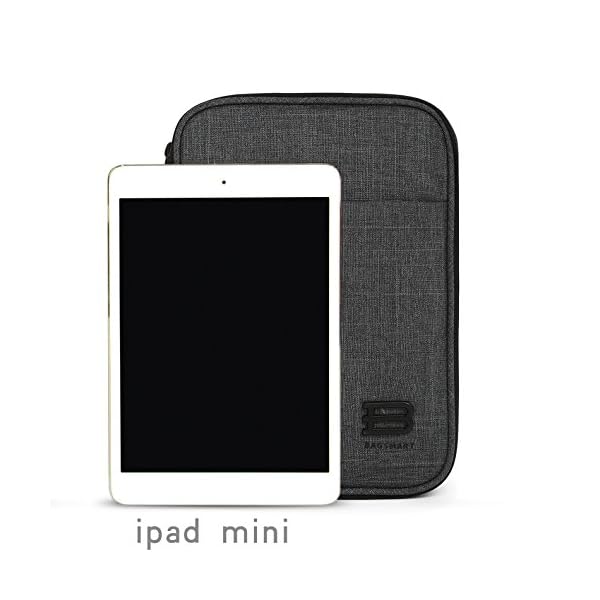 bagsmart Elektronik Tasche, Doppelte Schichte Elektronische Tasche Reise für iPad Mini, Kabel, Ladegerät,Adapter… – Bild 7