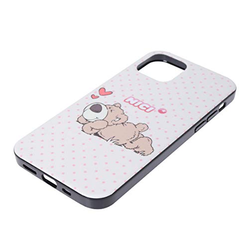Coque NICI Ours Marron Blanc iPhone 12 Pro dos hybride rigide - 3