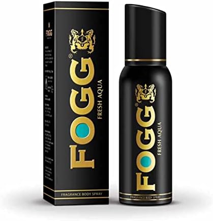 Fogg Fresh Deodorant Aqua Black Series for Men, 120ml