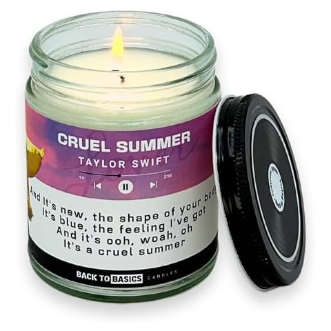 Back to Basics Candles Cruel Summer Cover