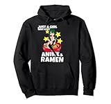 Top Ramen Anime Girl Japanese Clothes for Teen Girls- Pullover Hoodie