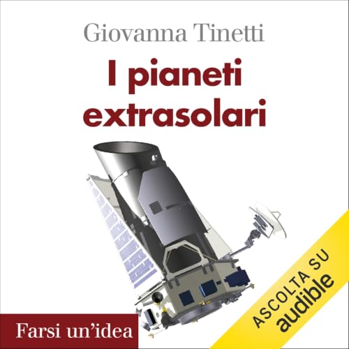 Diseño de la portada del título I pianeti extrasolari