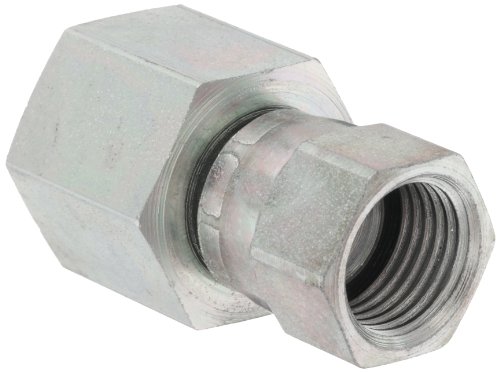 Eaton Aeroquip 2242-6-6S Female 37 Degree JIC Swivel to Female Pipe, JIC 37° & NPT End Types, Carbon Steel, 3/8 JIC(f) x 3/8 NPT(f) End Size, 3/8 Eaton Aeroquip 2242-6-6S Female 37 Degree JIC Swivel to Female Pipe, JIC 37° & NPT End Types, Carbon Steel, 3/8 JIC(f) x 3/8 NPT(f) End Size, 3/8