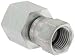 EATON Aeroquip 2242-6-6S Female 37 Degree JIC Swivel to Female Pipe, JIC 37° & NPT End Types, Carbon Steel, 3/8 JIC(f) x 3/8 NPT(f) End Size, 3/8" Tube OD, 3/8" Female Pipe Size