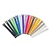 YAKA 60pcs 9 Inch Nylon Coil Zippers Sewing Zippers Bulk for Tailor Sewing Bags Garment Crafts DIY Accessories (20 Color)