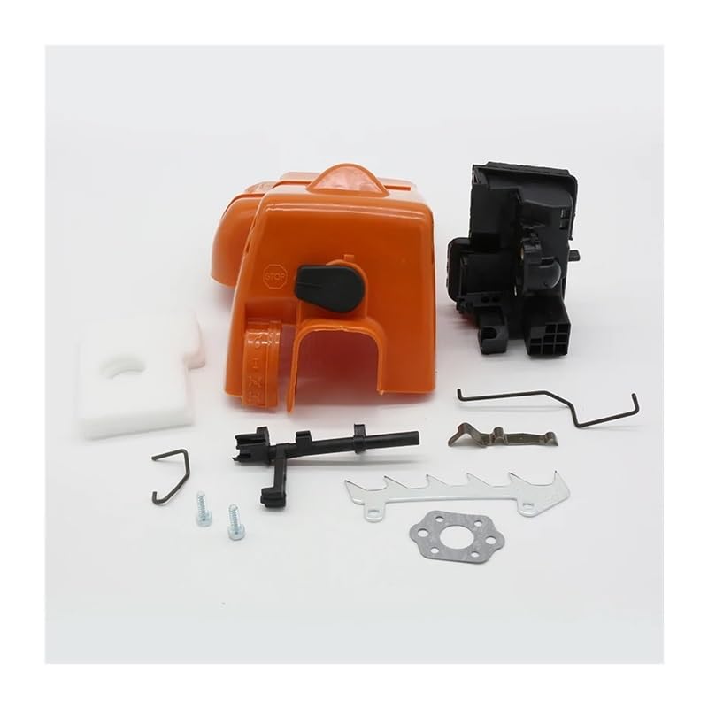 Kit de varilla de eje de punta de parachoques de filtro de aire de cubierta superior apto for MS180 MS170 018 017 MS 180 Piezas de repuesto Motosierra de gasolina Motosierra Piezas de repuesto