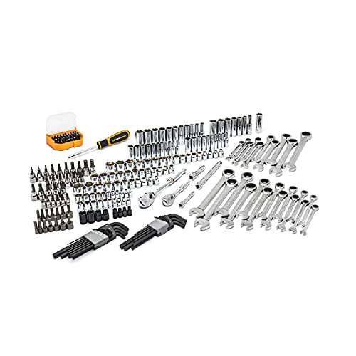 Image of GEARWRENCH Mechanics Tool Set in 3 Drawer Storage Box, 232 Piece