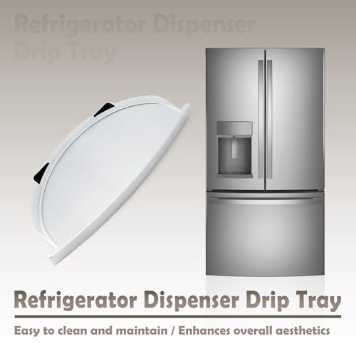 VAINELY WR17X34471 Refrigerator Dispenser Drip Tray Compatible With GE Refrigerators Silver Drinking Machine Drip Pan Replaces WR17X26325 4959873 AP6995580 PS16226527 EAP16226527 by VAINELY - Image 2