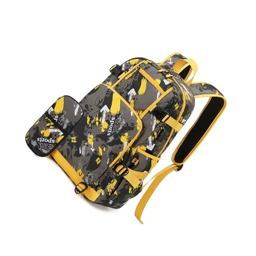 Sac à dos d'école Morain noir avec trousse assortie pour l'organisation des garçons et filles