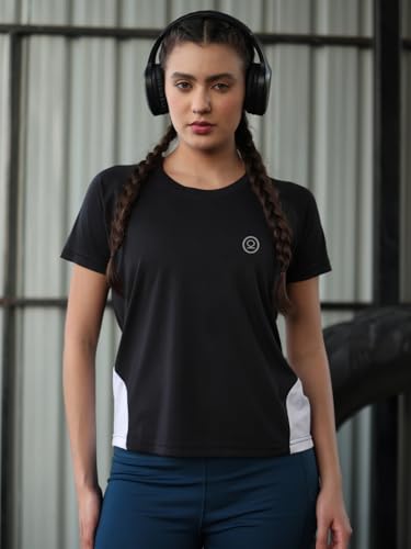 Image of CHKOKKO Gym Tshirt for Women Workout Dry Fit t Shirt Sports Tshirt Lightweight Round Neck Breathable Half Sleeve Activewear Mesh Running Yoga Tops for Woman