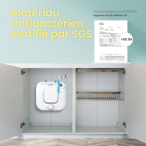 Miniatura 3 de Comfee D15-20veu W -Fr Calentador De Agua Eléctrico 15 Debajo Del Fregadero, Con Depósito De Agua - Ligero, Compacto Y Fácil De Instalar - Ideal Para Una Familia Pequeña Clase Energética B