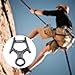 kowaku 30kN 8 Figure Descender for Rappelling and Belaying with Aluminum Alloy, Gray