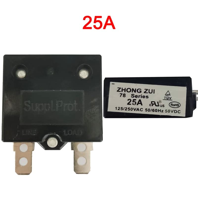 Disjoncteur Voiture Enfant 15A - Protection Surcharge Auto-Réinitialisation