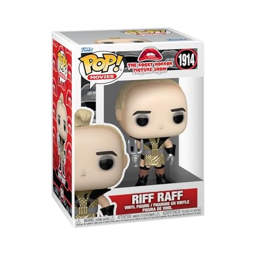 Funko Pop! Movies: Rocky Horror Picture Show – Riff Raff - Figura de Vinilo Coleccionable - Idea de Regalo - Mercancia Oficial - Juguetes para Niños y Adultos - Horror Fans
