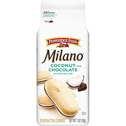 Pepperidge Farm Milano Cookies, Coconut Flavored Chocolate Cover