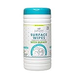 Juniper CLEAN 1 Pack Surface Cleaning Wipes with Bleach, All-Purpose Cleaner for Bathroom, Kitchen,...